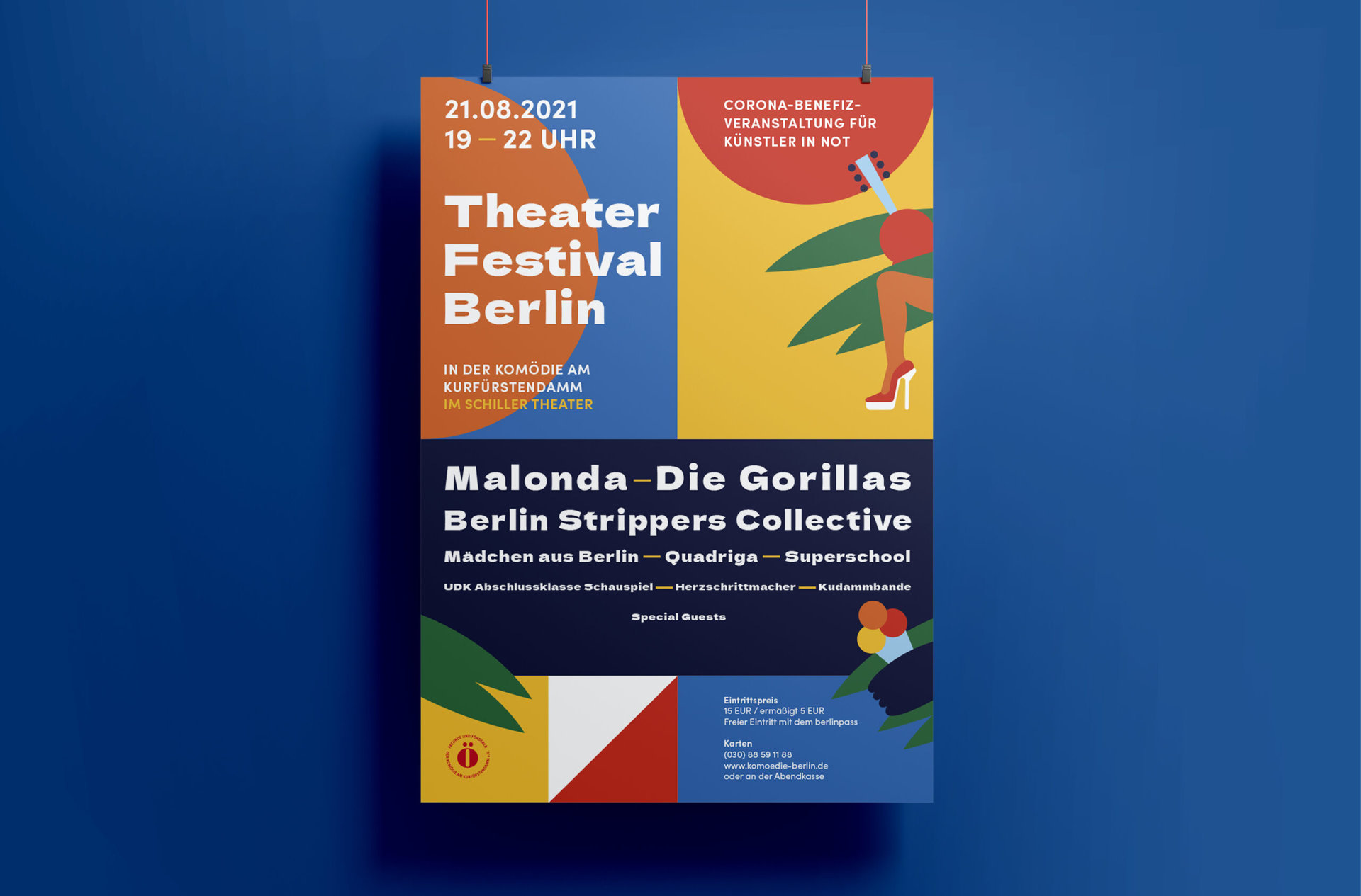 Theater Festival Berlin | Corporate & Print Design