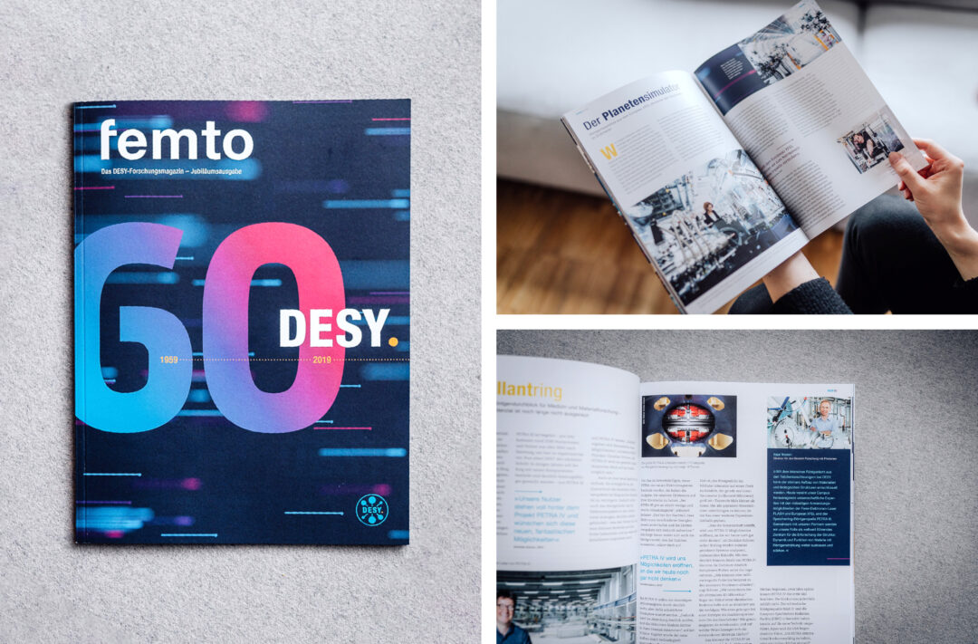 DESY | Editorial Design, Infografiken & Illustrationen