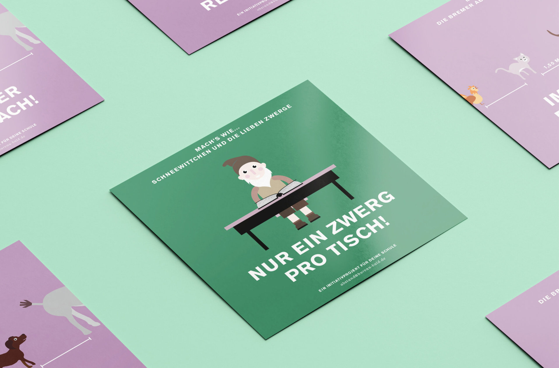 Grund- und Stadtteilschule Alter Teichweg | Editorial Design & Illustration