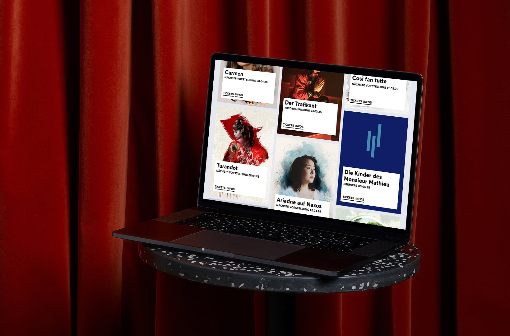 Theater Trier | Webdesign